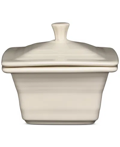 Fiesta Linen Covered Box In White