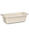 Fiesta Linen Loaf Pan Baker, 1.4 Qt In Brown