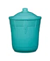 Fiesta Medium Chevron Canister 2 Quart In Turquoise
