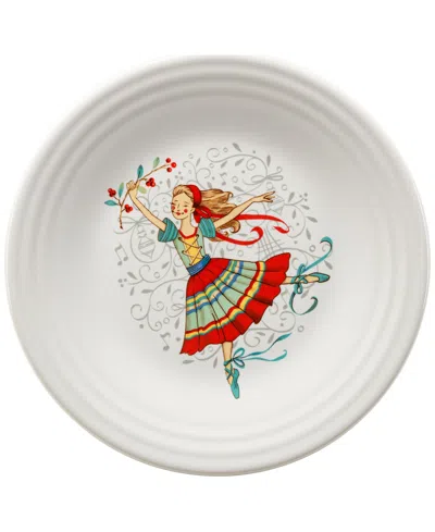 Fiesta Nutcracker Classic Rim Luncheon Plate, The Ballerina In Multi
