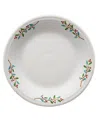Fiesta Nutcracker Dinner Plate In Open White