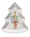 Fiesta Nutcracker Tree Plate In Open White