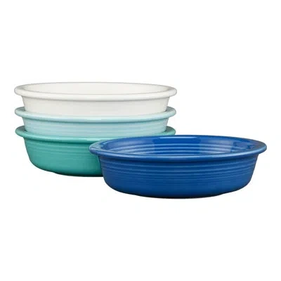 Fiesta Shop Mixed Sets Coastal Blues Classic Rim 6 7/8 Inch Cereal Bowl 19 Oz, Set Of 4 In Mixed Coastal
