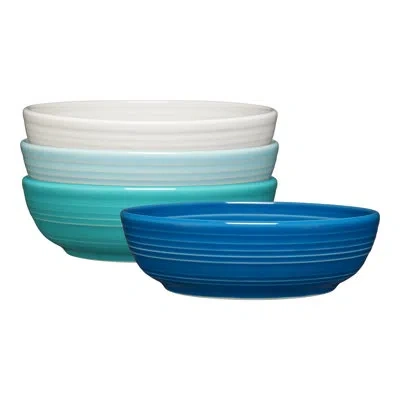 Fiesta Shop Mixed Sets Coastal Blues Coupe 6 3/4 Inch Salad Bowl 24 Oz, Set Of 4 In Mixed Coastal