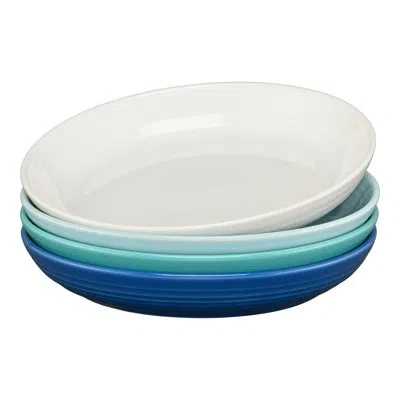 Fiesta Shop Mixed Sets Coastal Blues Coupe 8 1/2 Inch Luncheon Bowl 26 Oz, Set Of 4 In Mixed Coastal