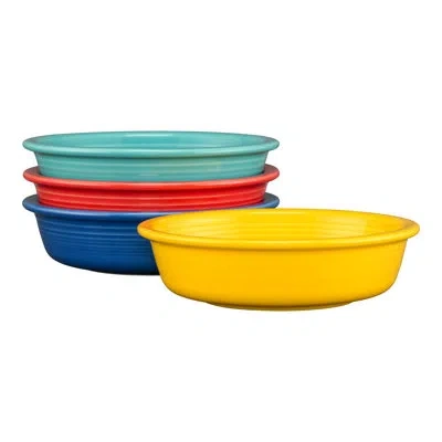 Fiesta Shop Mixed Sets Vibrant Classic Rim 6 7/8 Inch Cereal Bowl 19 Oz, Set Of 4 In Mixed Vibrant
