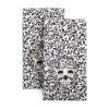 Fiesta Skull And Vine 2-pc. Kitchen Towel Set In Black