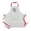 Fiesta Skull And Vine Apron In White