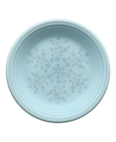 Fiesta Sky Snowflake Classic Salad Plate, Exclusively At Macy's In Open Blue