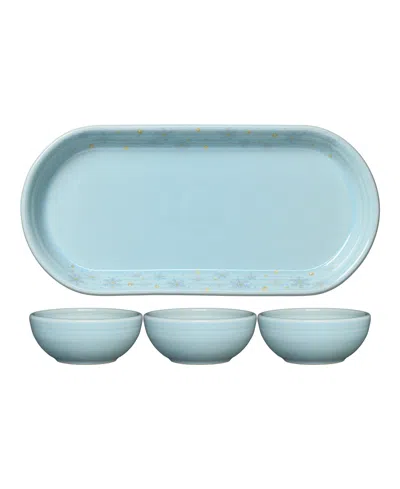 Fiesta Snowflakes 4-pc. Condiment Set, Exclusively At Macy's In Blue