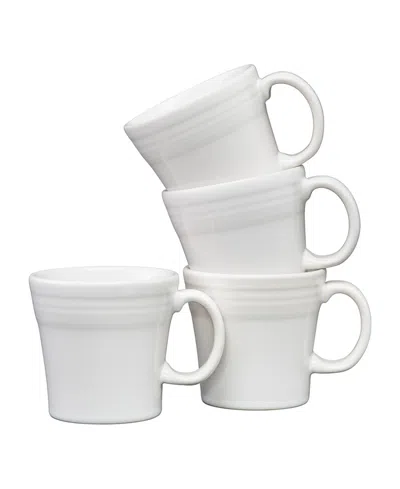 Fiesta Tapered Mugs, Set Of 4 In White