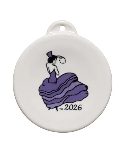 Fiesta The Dancing Lady Nutcracker 2026 Ornament In White