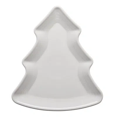 Fiesta Tree Plate In White