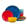Fiesta Vibrant Bistro Coupe 12-pc. Dinnerware Set In Multi