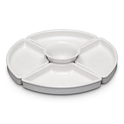 Fiesta White 5-piece Entertaining Set 8 1/5 Inch