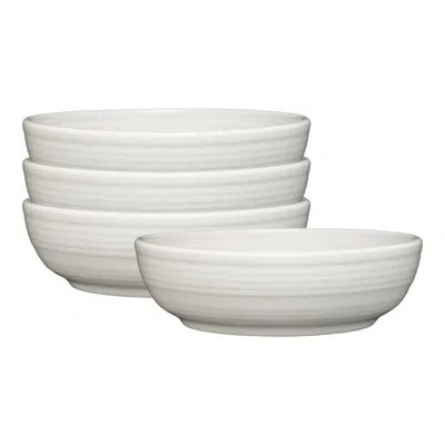 Fiesta White Coupe 6 3/4 Inch Salad Bowl 24 Oz, Set Of 4