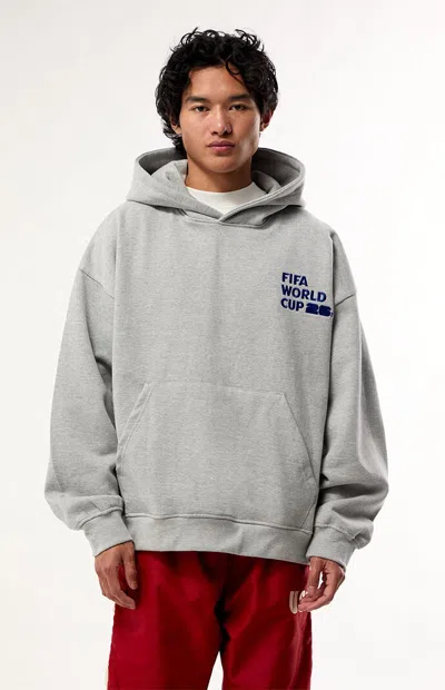 Fifa Men's World Cup Team Usa Stadium Hoodie In Heather Gray