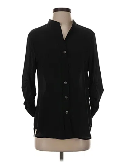 Pre-owned Fifteen Twenty 3/4 Sleeve Blouse In Black