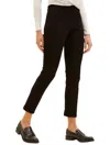 Fifteen Twenty Ankle Slit Pant In Black In Black