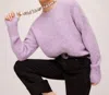 Fifteen Twenty Arley Relaxed Fit Crewneck Sweater In Blue