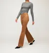 Fifteen Twenty Bootcut Pants In Cognac