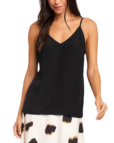 Fifteen Twenty Carys Silk Cami In Black