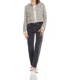 Fifteen Twenty Cher Boucle Jacket In Print In Multi