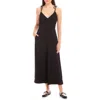 FIFTEEN TWENTY FIFTEEN TWENTY DANA TIE STRAP WIDE LEG CROP LINEN BLEND JUMPSUIT