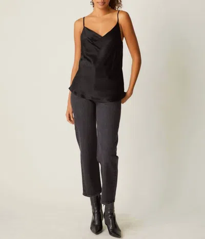 Fifteen Twenty Drape Cami Top In Black