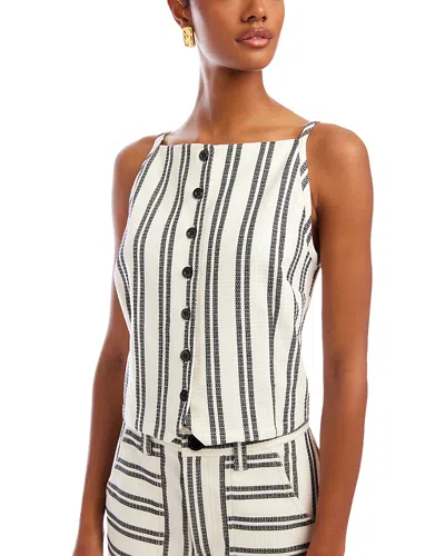 Fifteen Twenty Elis Sleeveless Button Front Top