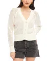 Fifteen Twenty Ellen Open Stitch Cardigan In White