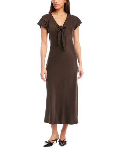 FIFTEEN TWENTY EMMELINE TIE FRONT DRESS