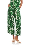 Fifteen Twenty Etta Wide Leg Crop Drawstring Pants