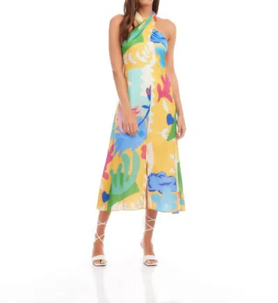 FIFTEEN TWENTY IVY MIDI DRESS IN MULTI PRINT