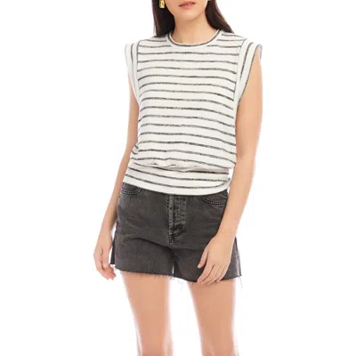 Fifteen Twenty Janice Extended Shoulder Tank In Multi