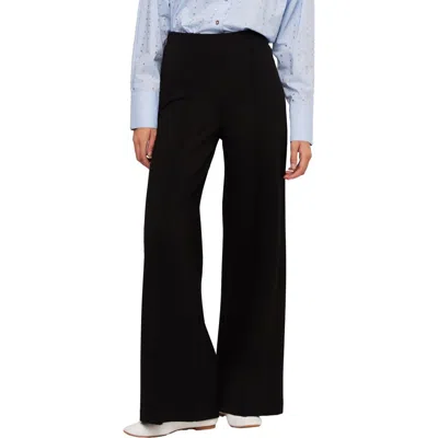 Fifteen Twenty Jordyn High Waist Wide Leg Pants In Black