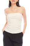 Fifteen Twenty Kelsey Bandeau Top In Ecru