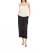 Fifteen Twenty Kelsey Bandeau Top In Ecru In Neutral