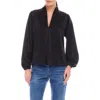 Fifteen Twenty Kiera Balloon Sleeve Top In Black