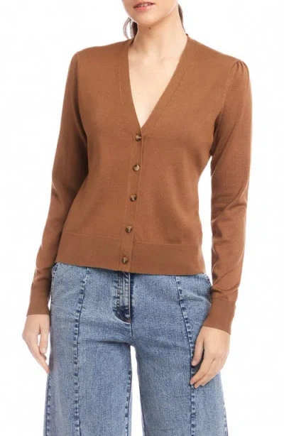 Fifteen Twenty Lacey Cardigan In Multi