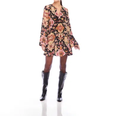 Fifteen Twenty Layne Mini Dress In Print