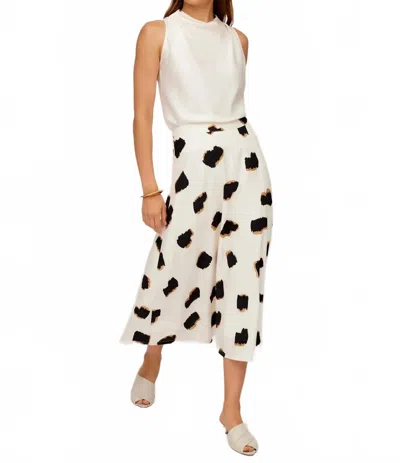Fifteen Twenty Lexi Skirt In Sahara Twill Print In White