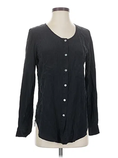 Pre-owned Fifteen Twenty Long Sleeve Blouse In Black