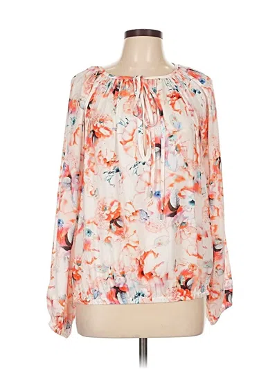 Pre-owned Fifteen Twenty Long Sleeve Blouse In White