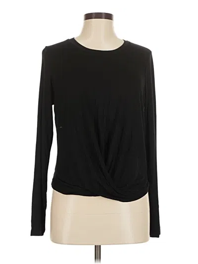 Pre-owned Fifteen Twenty Long Sleeve T-shirt In Black