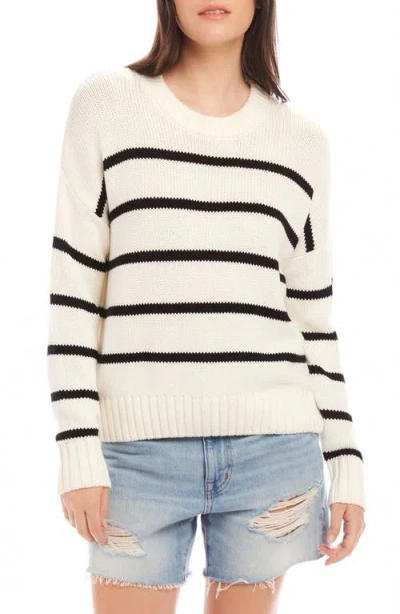 Fifteen Twenty Luca Stripe Crewneck Sweater