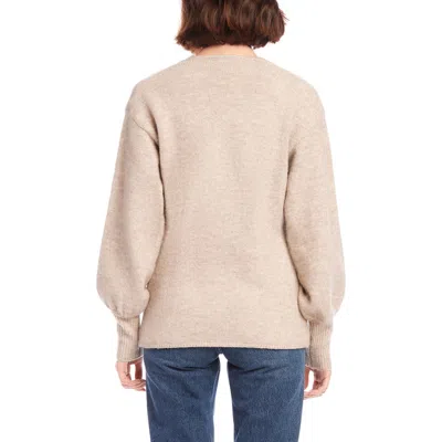 Fifteen Twenty Lucy Double Breasted Cardigan In Earth