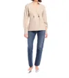 Fifteen Twenty Lucy Longsleeve V-neck Cardigan In Earth 4f89875 In Neutral