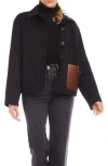 Fifteen Twenty Ludlow Wool Blend Jacket In Black