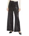 Fifteen Twenty Lynette Sequined Pants In Black